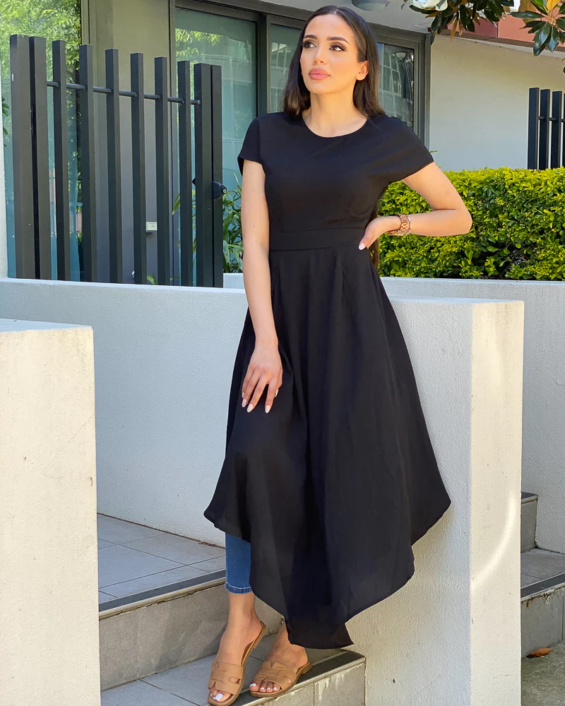 Cap Sleeve Skylar Dress - Image 2