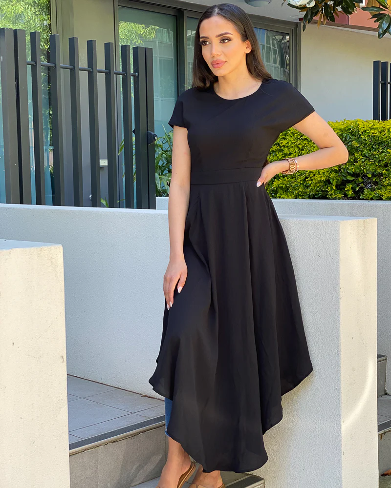 Cap Sleeve Skylar Dress - Image 3