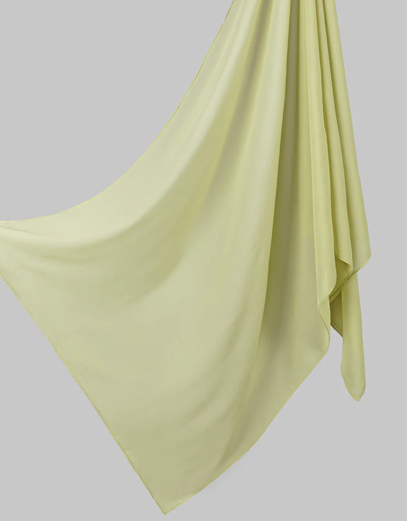 Chiffon Shawl - Shades of Green - Image 16
