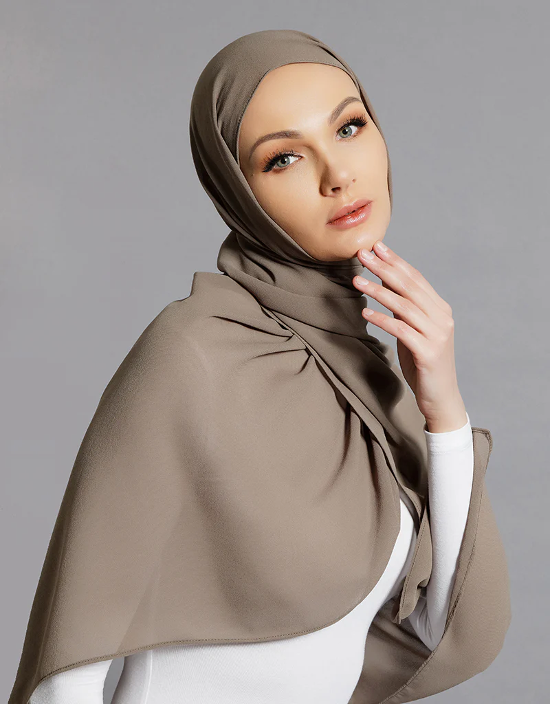 Chiffon Shawl - Shades of Green - Image 52