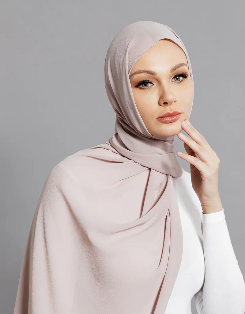 Chiffon Shawl - Shades of Purple - Image 19