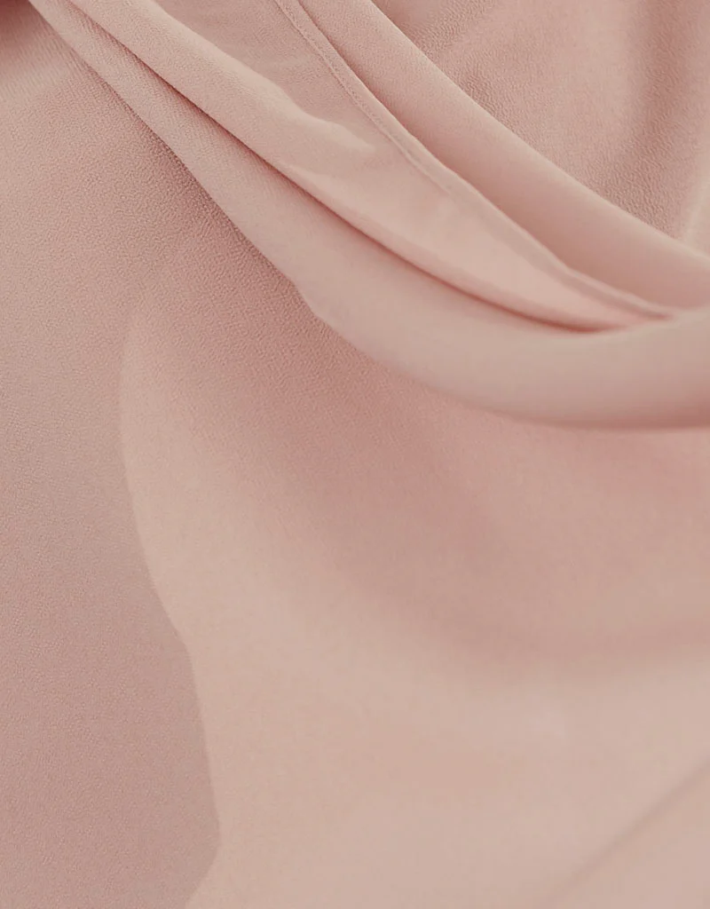 Chiffon Shawl - Shades of Dark Pink - Image 6