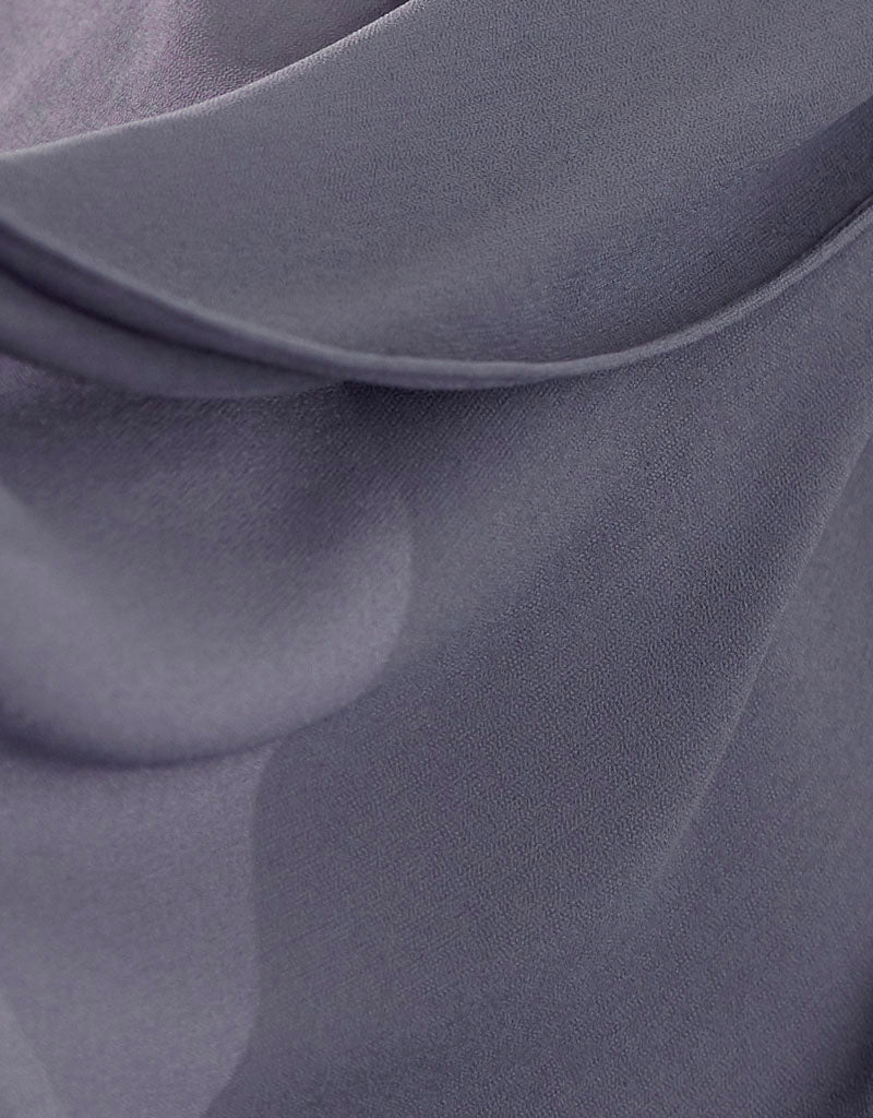 Chiffon Shawl - Shades of Light Blue - Image 8