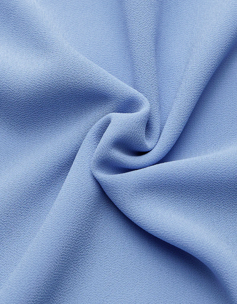 Chiffon Shawl - Baby Blue - Image 7