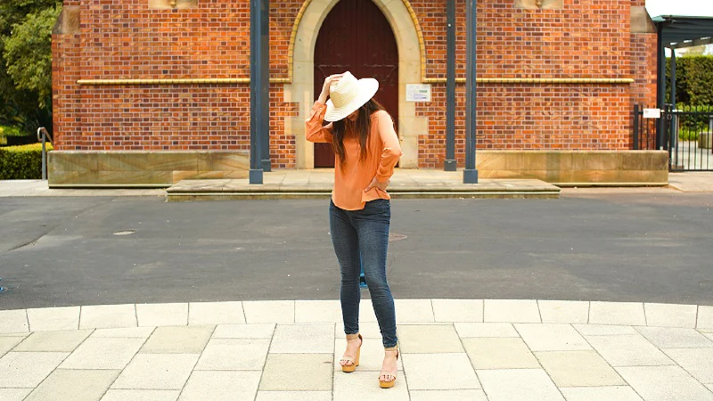 Chiffon V Blouse - Image 14
