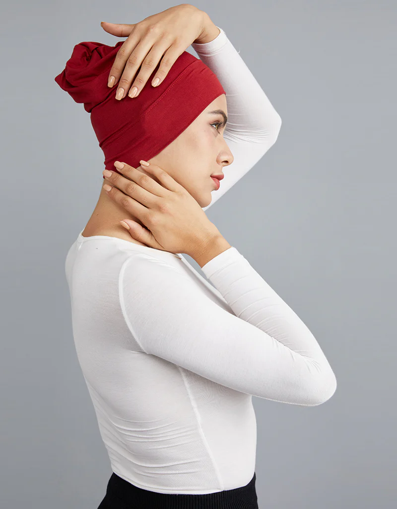 Closed Cap - Maroon - Image 4