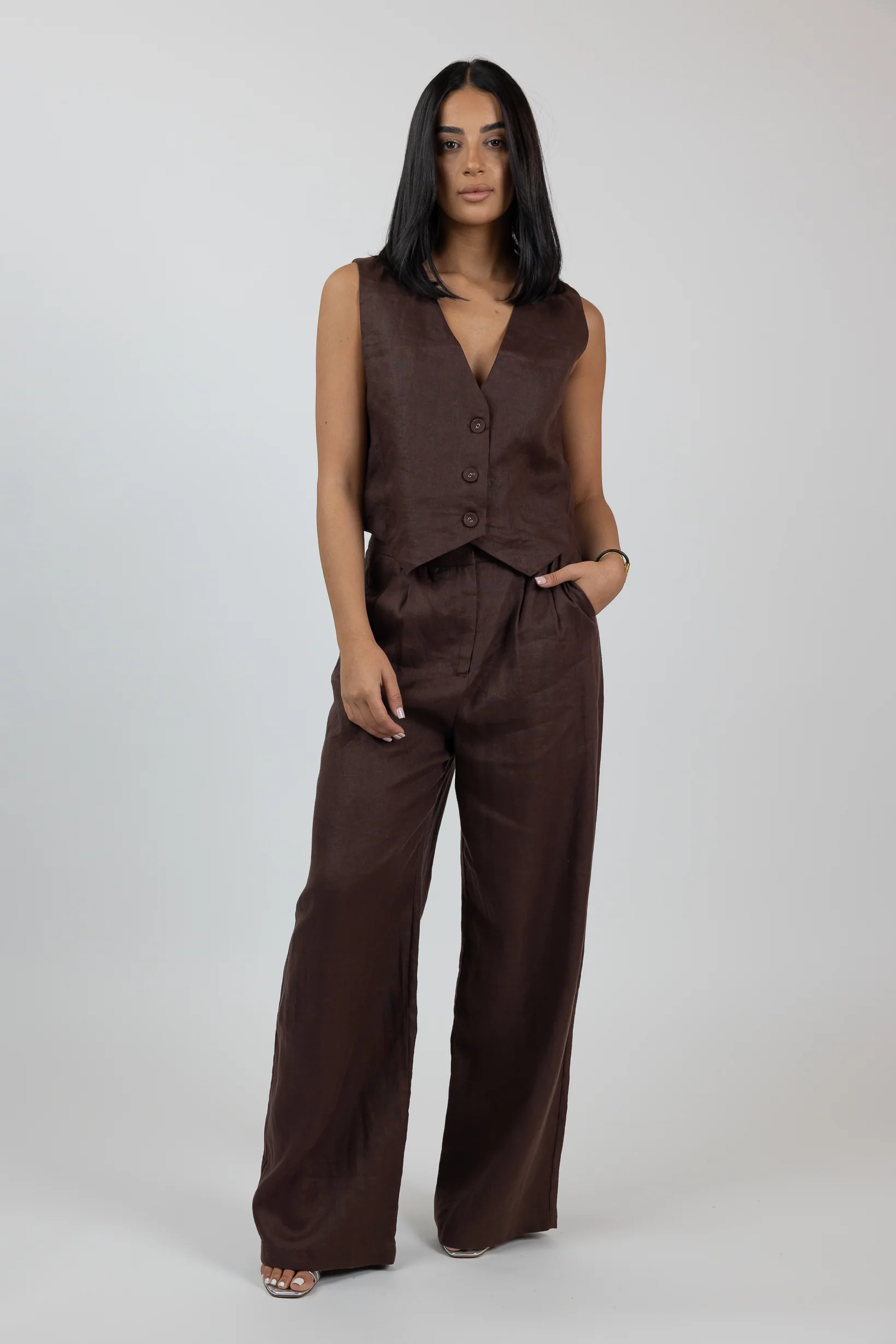 Coco 100%  Linen Pants - Image 8