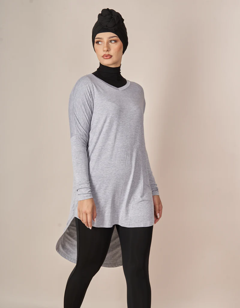 Cotton High Low Top - Image 21