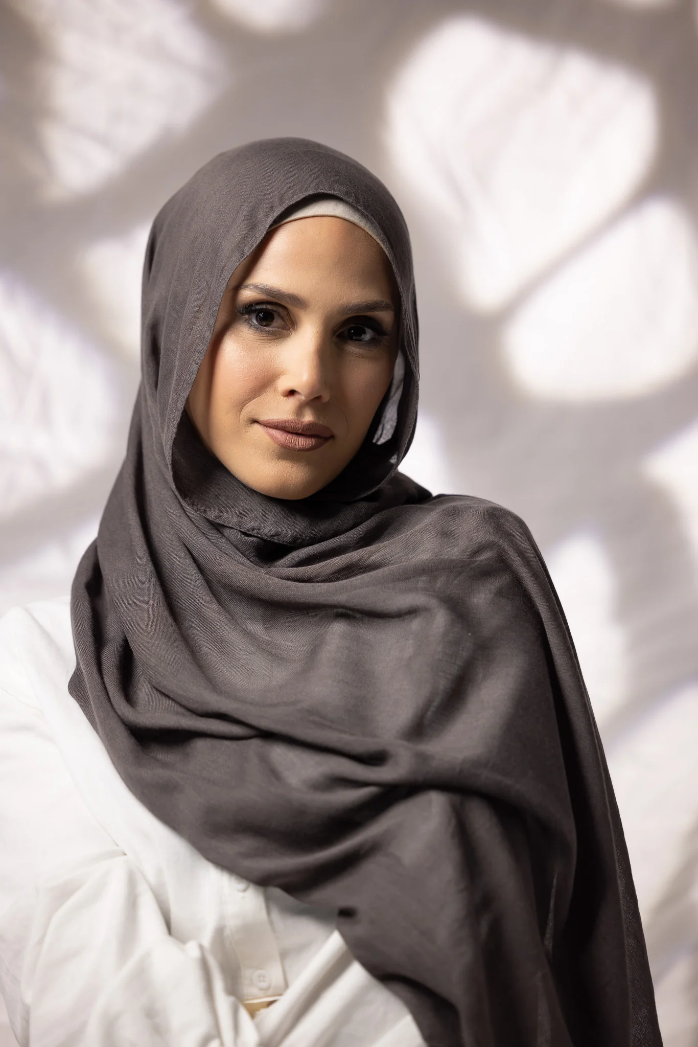 Cotton Modal Shawls - Shades of Black - Image 7