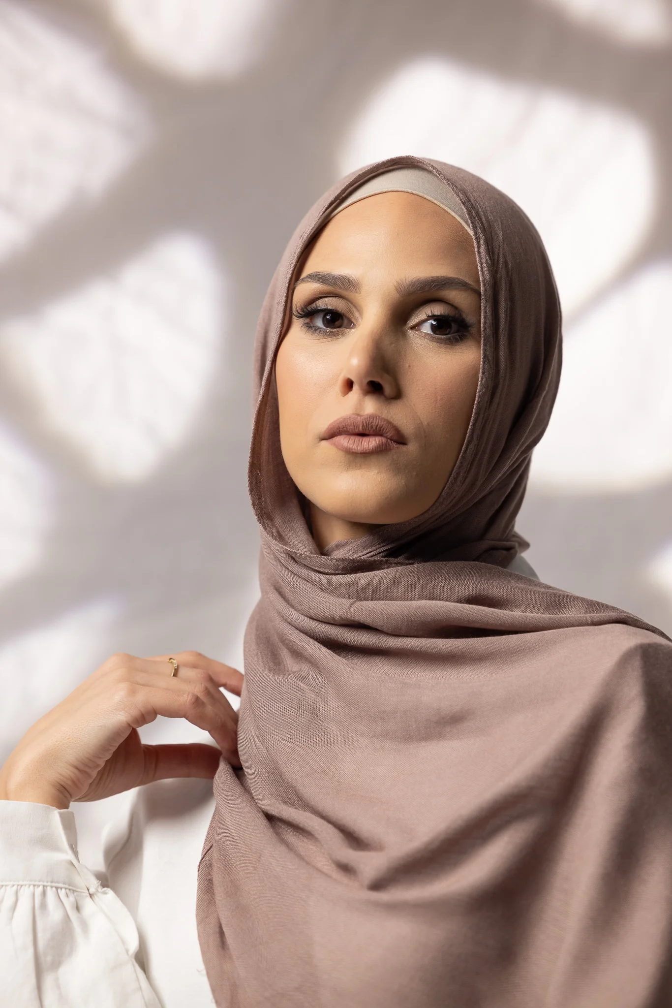 Cotton Modal Shawls - Shades of Dark Nude - Image 11