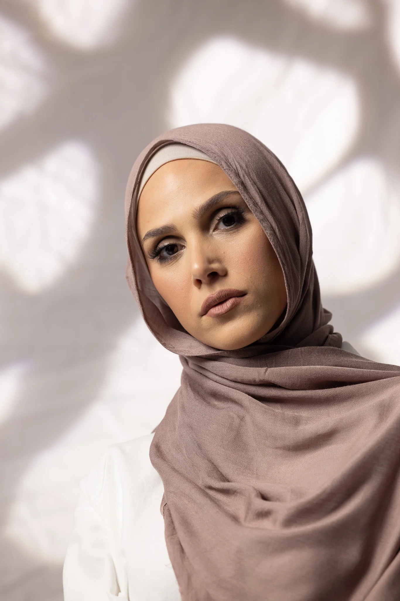 Cotton Modal Shawls - Shades of Dark Nude - Image 15