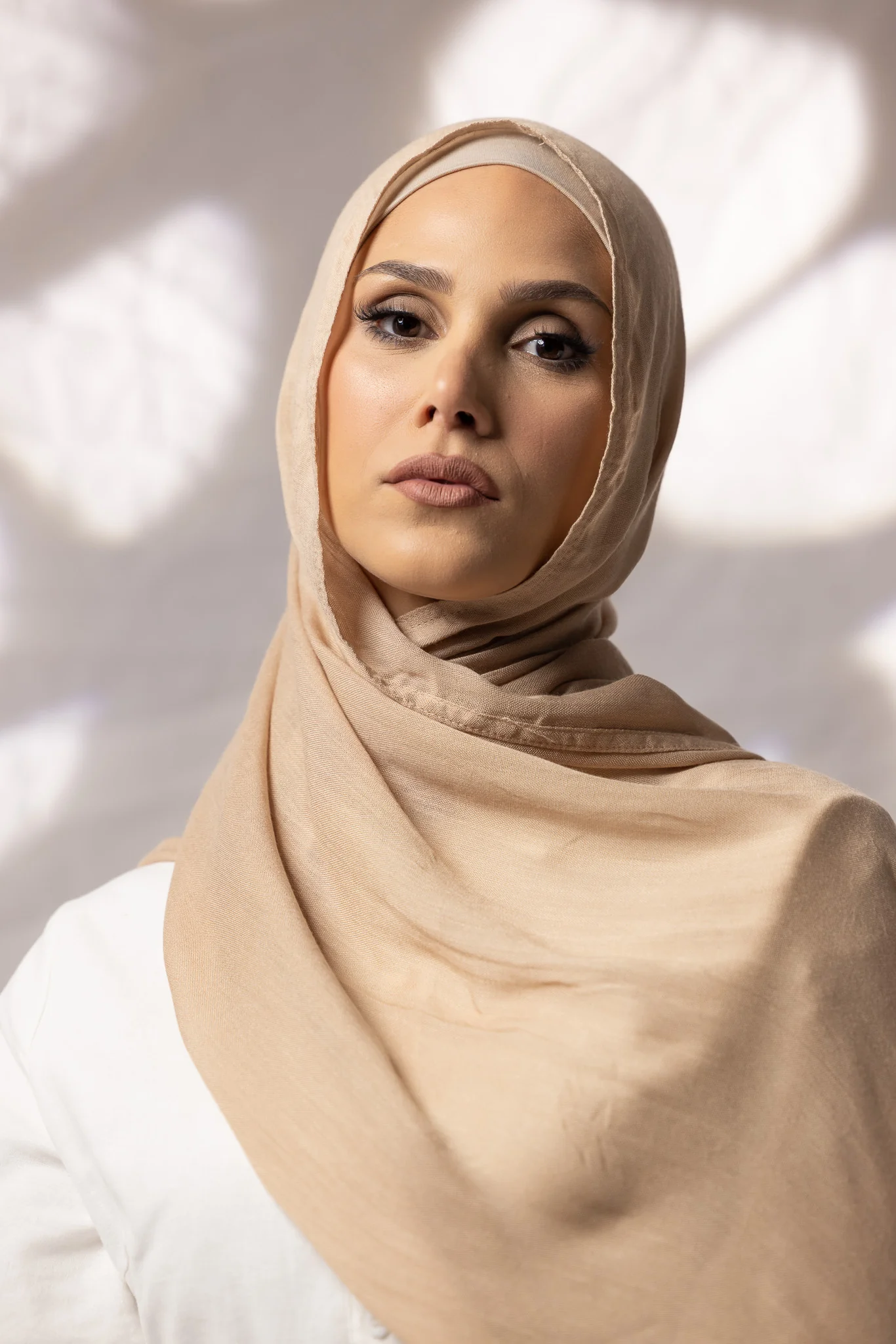 Cotton Modal Shawls - Shades of Light Nude - Image 10