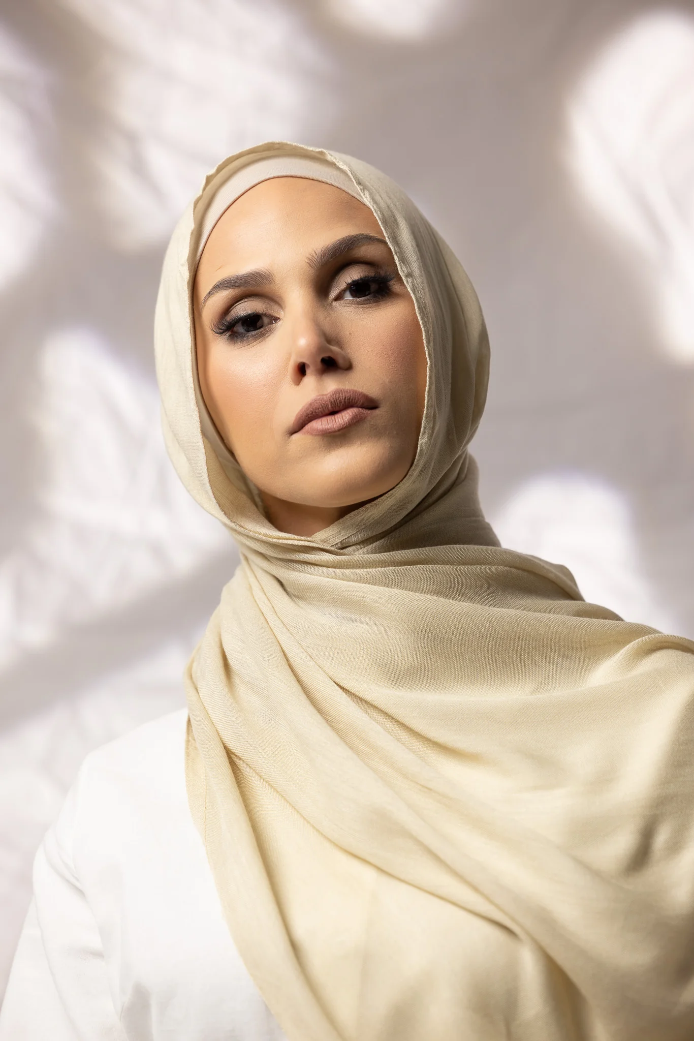 Cotton Modal Shawls - Shades of Light Nude - Image 25