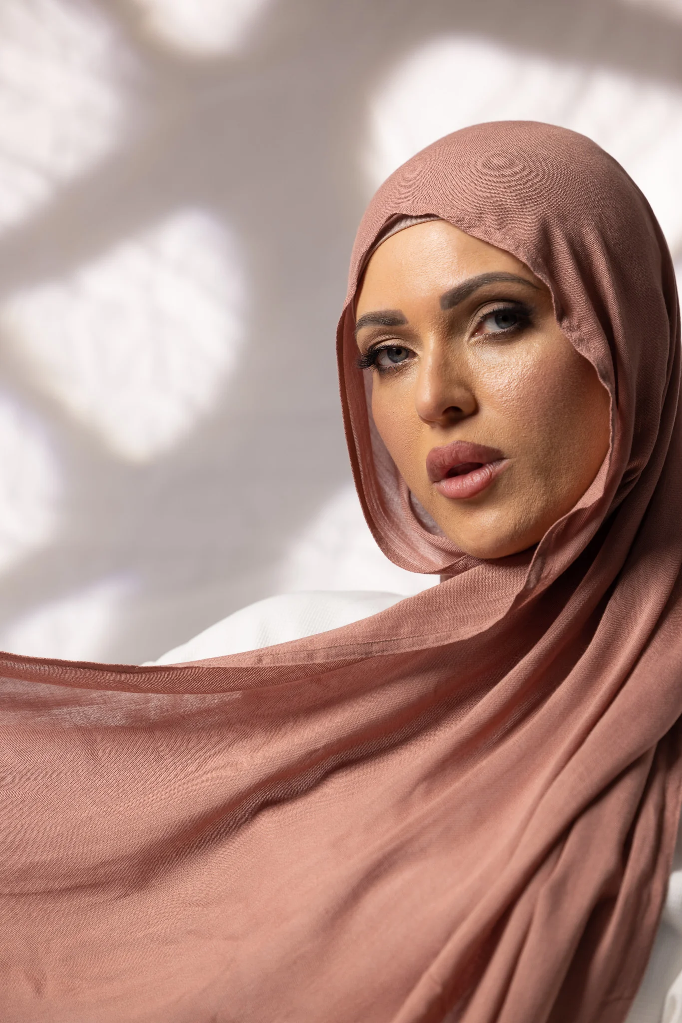 Cotton Modal Shawls - Shades of Pink - Image 3