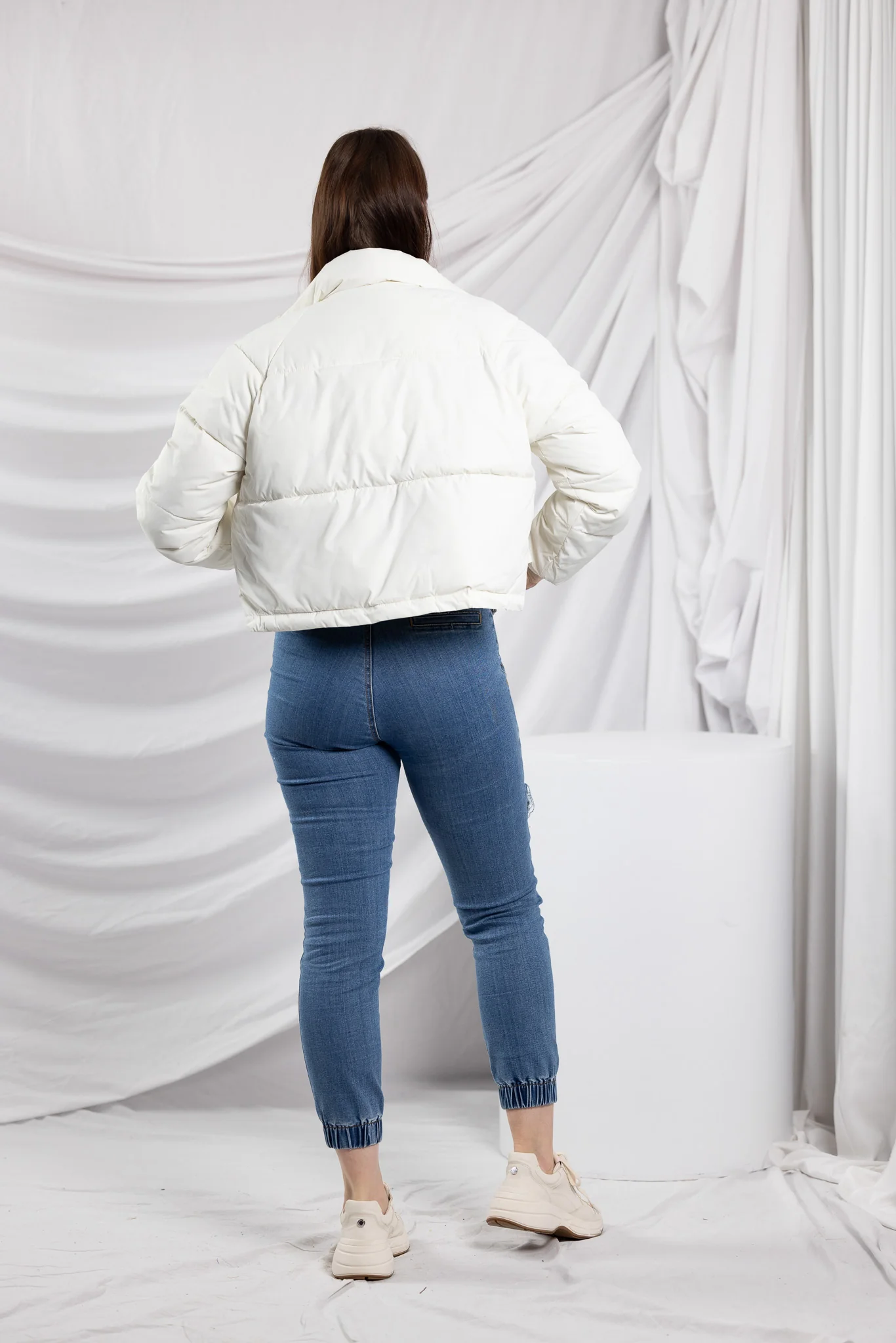 Crop Puffy Jacket - Image 5