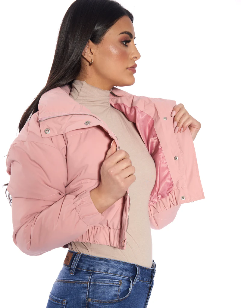 Crop Puffy Jacket - Image 12