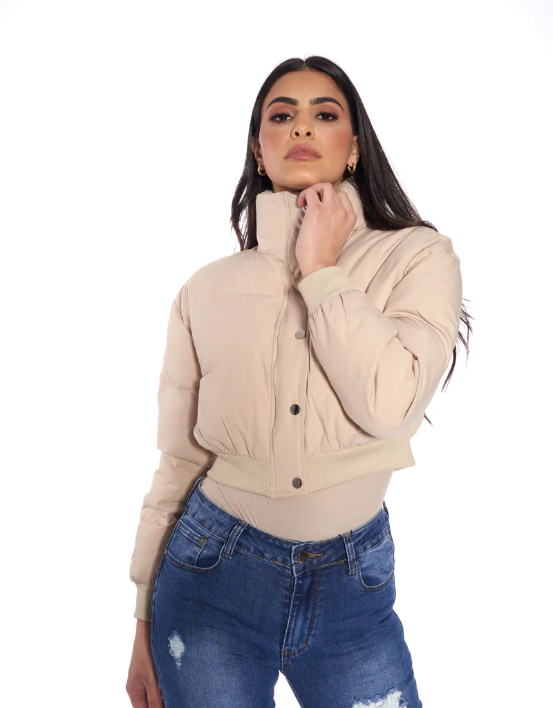 Crop Puffy Jacket - Image 6