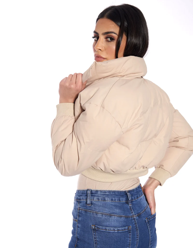 Crop Puffy Jacket - Image 8