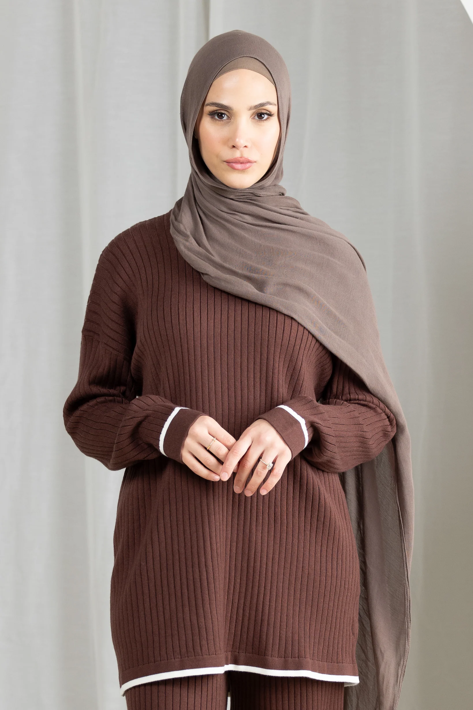 Daria Knit Top and Pants Set - Image 9
