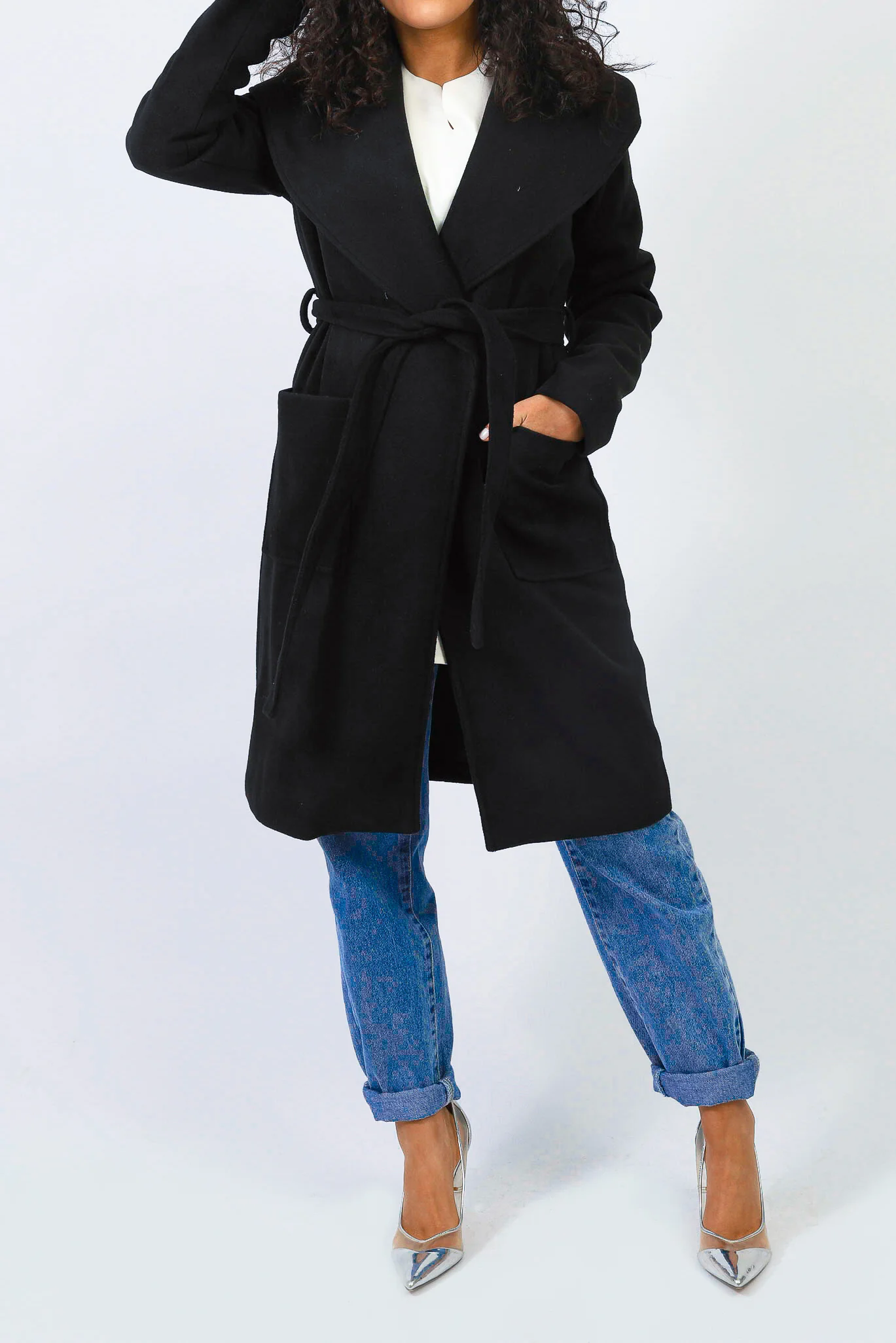 Delaura Tie Coat - Image 11