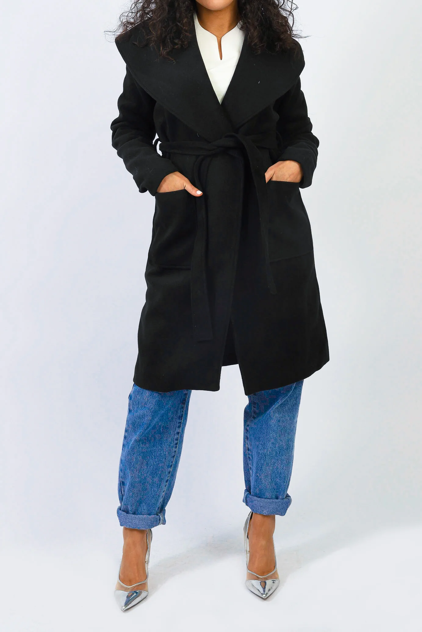 Delaura Tie Coat - Image 9