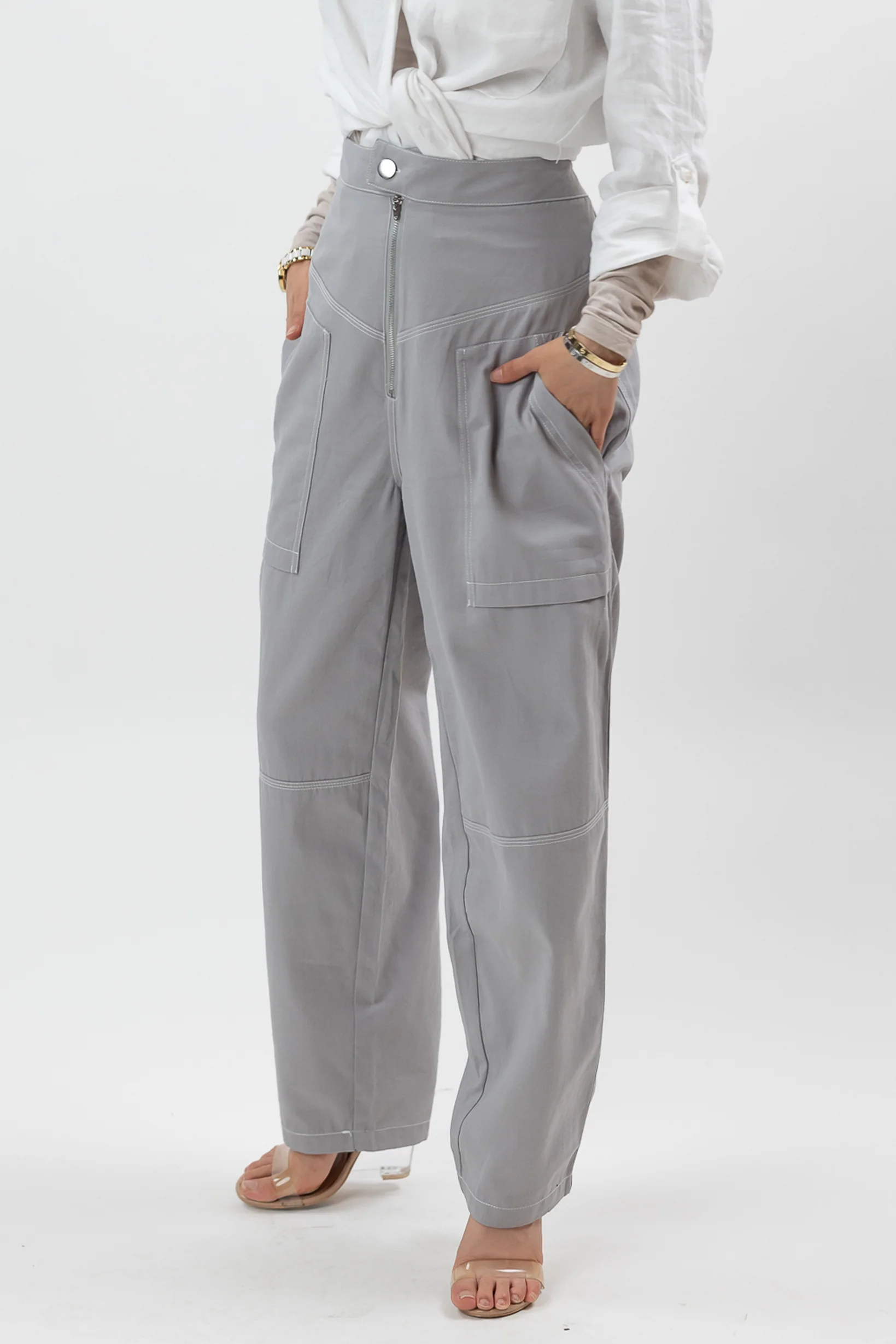 Delta Zip Front Pants - Image 3