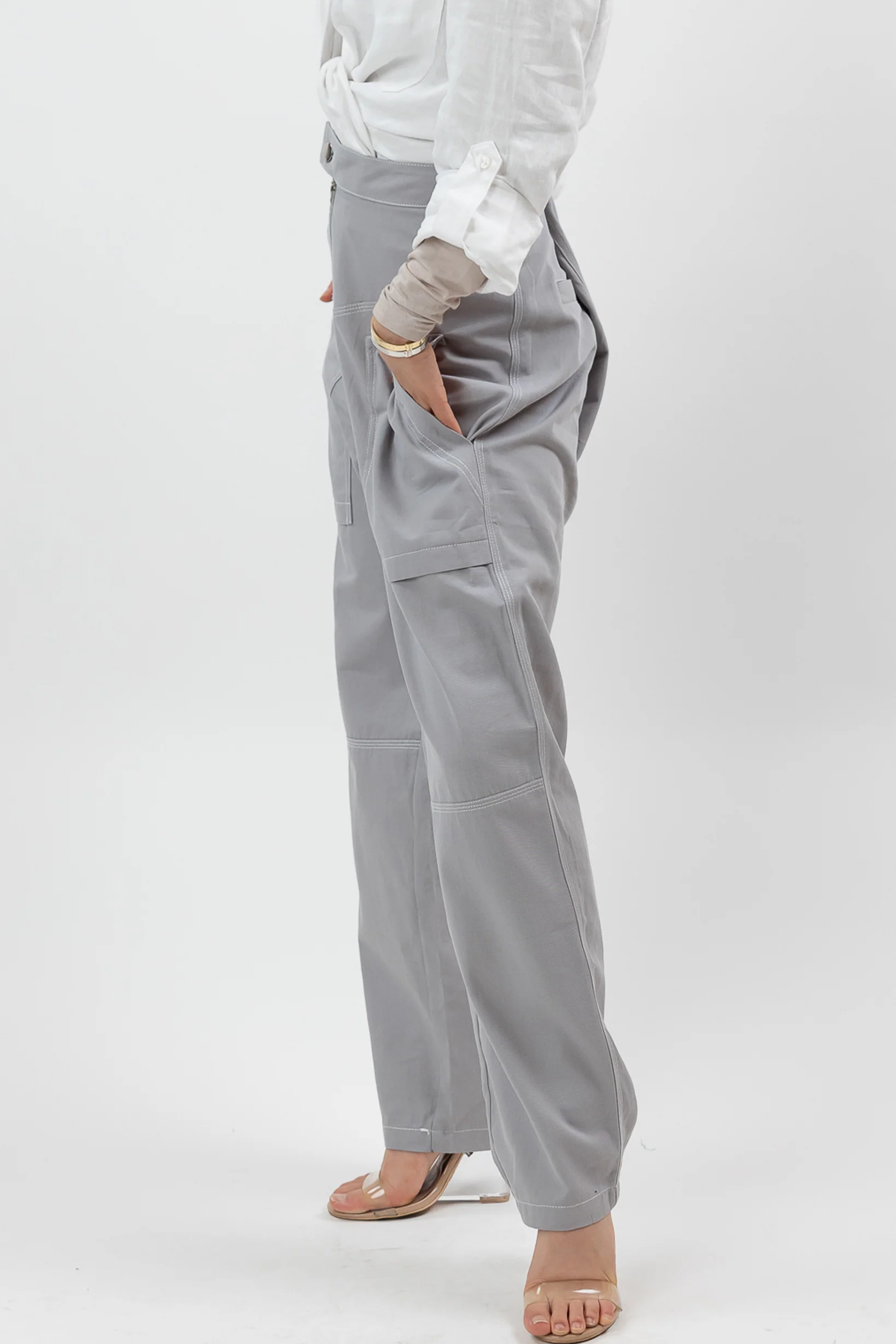 Delta Zip Front Pants - Image 4