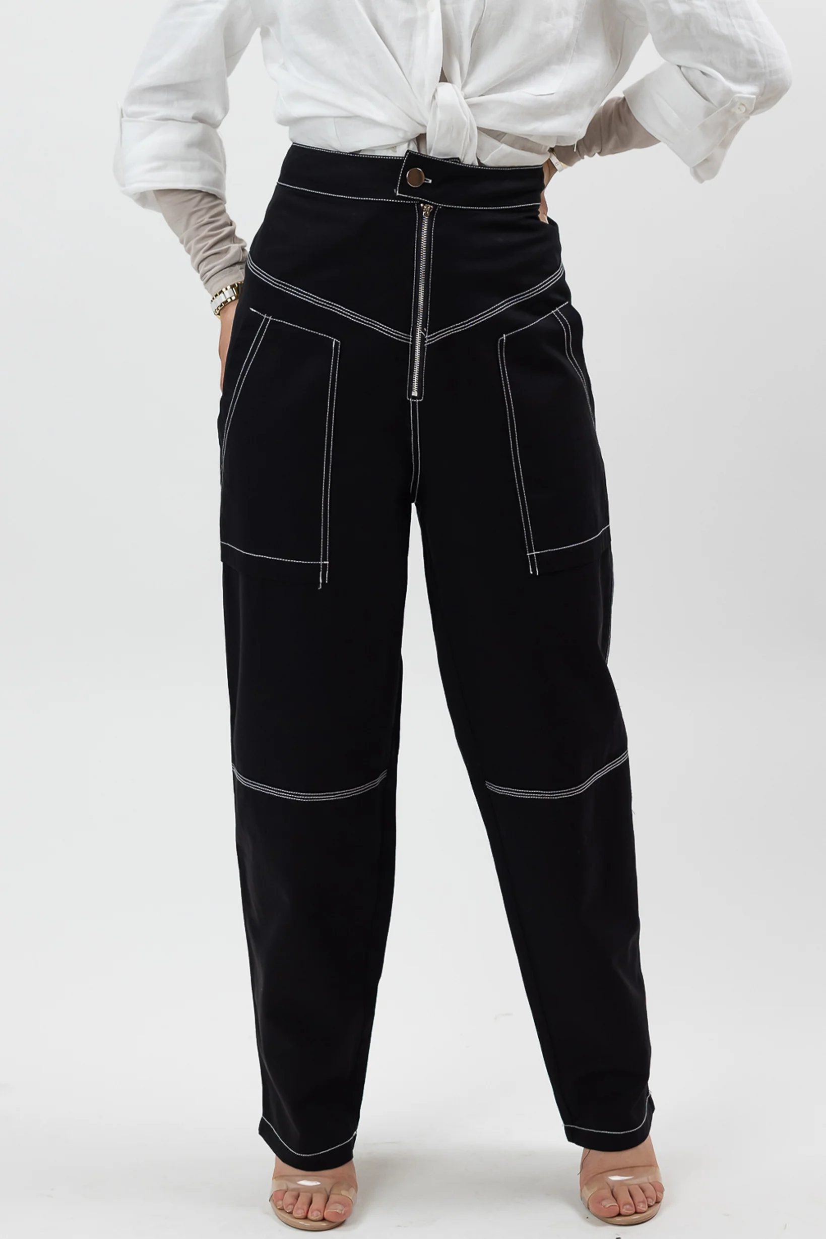 Delta Zip Front Pants - Image 7