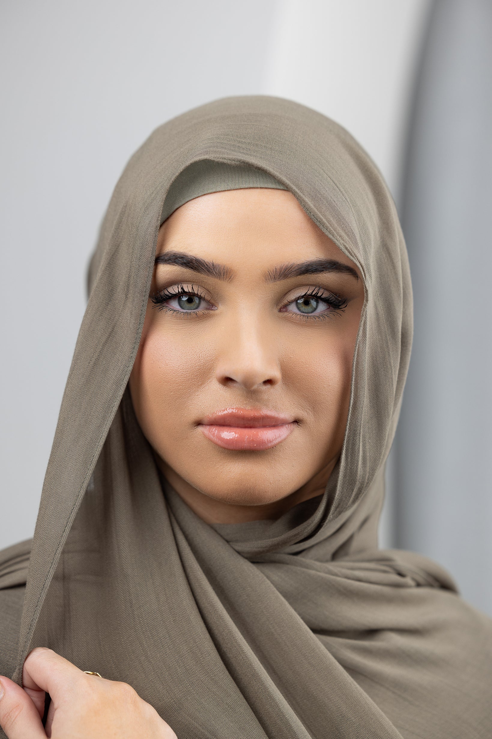 Deluxe Modal Shawl - Shades of Green - Image 2