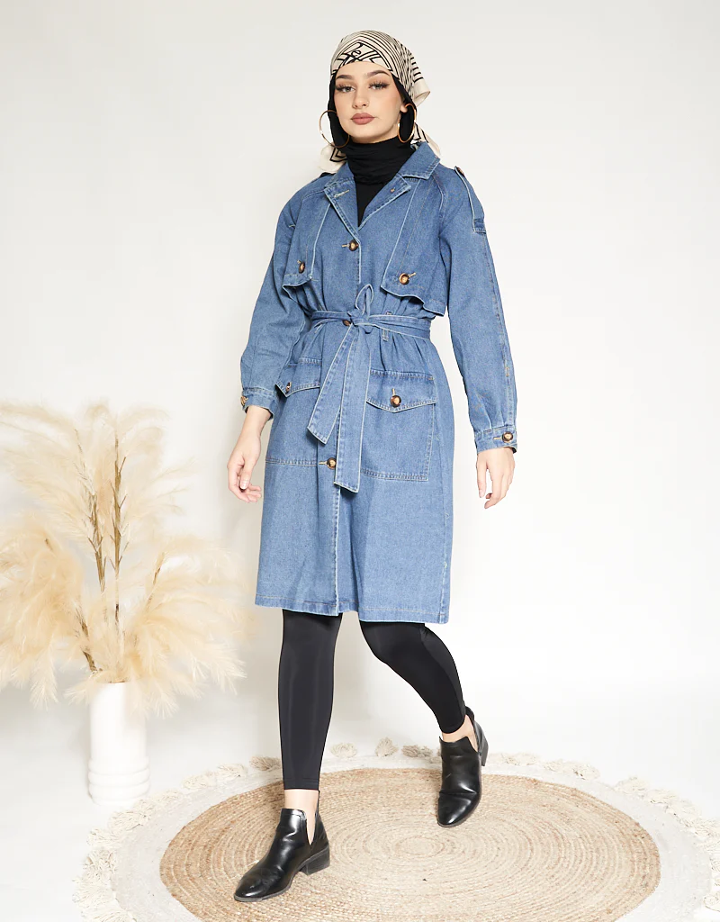 Denim Trench - Image 2