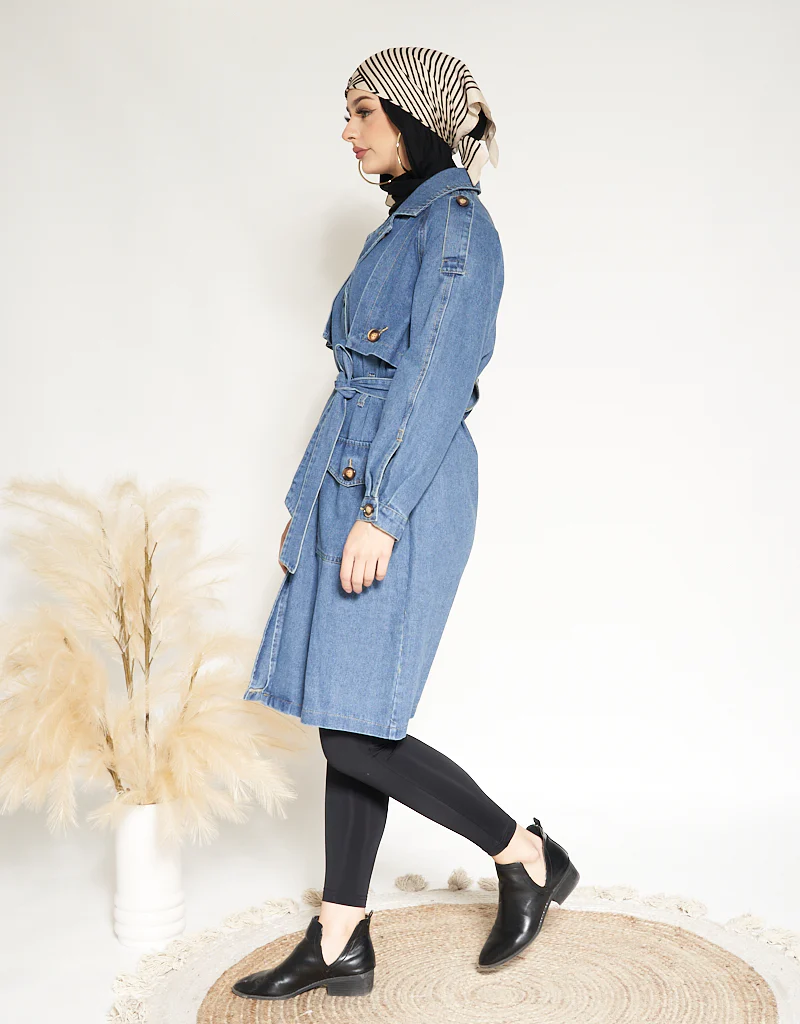 Denim Trench - Image 5