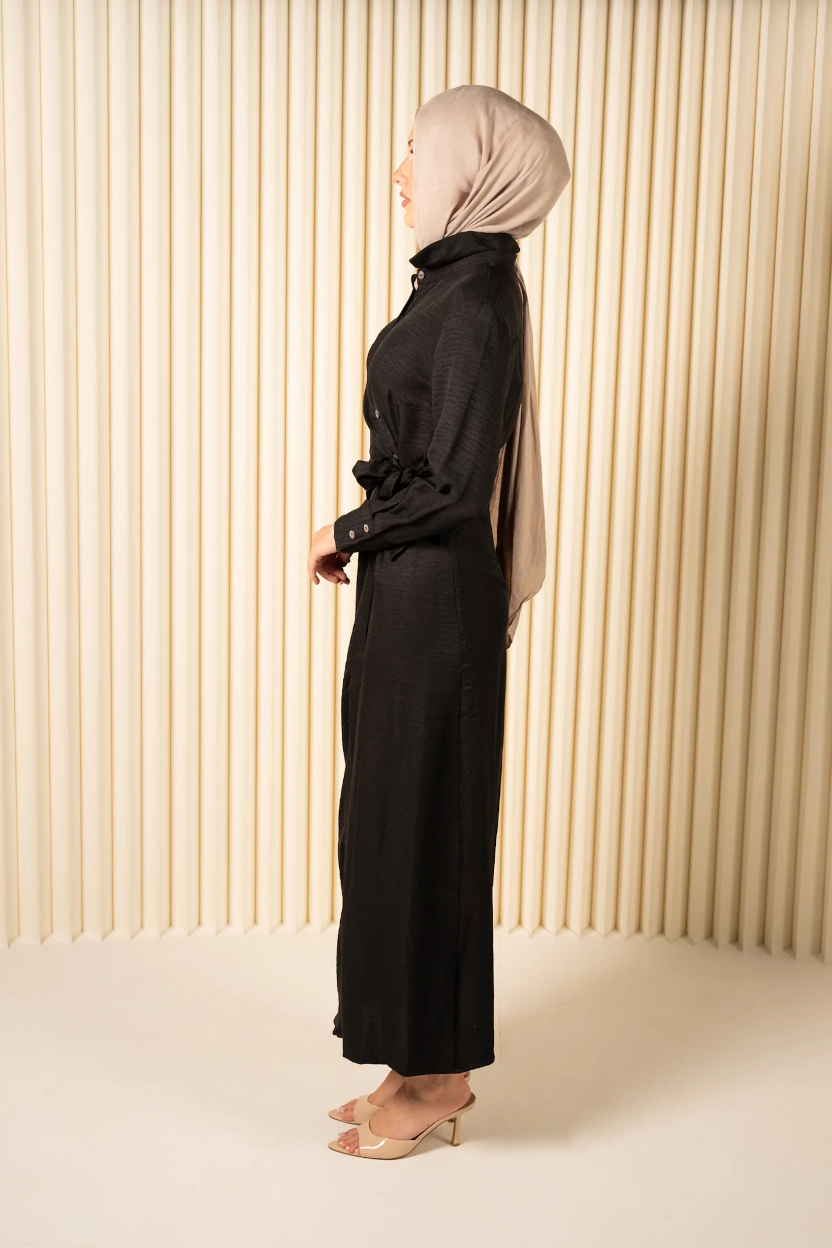 Denize Shirt Wrap Dress - Image 8