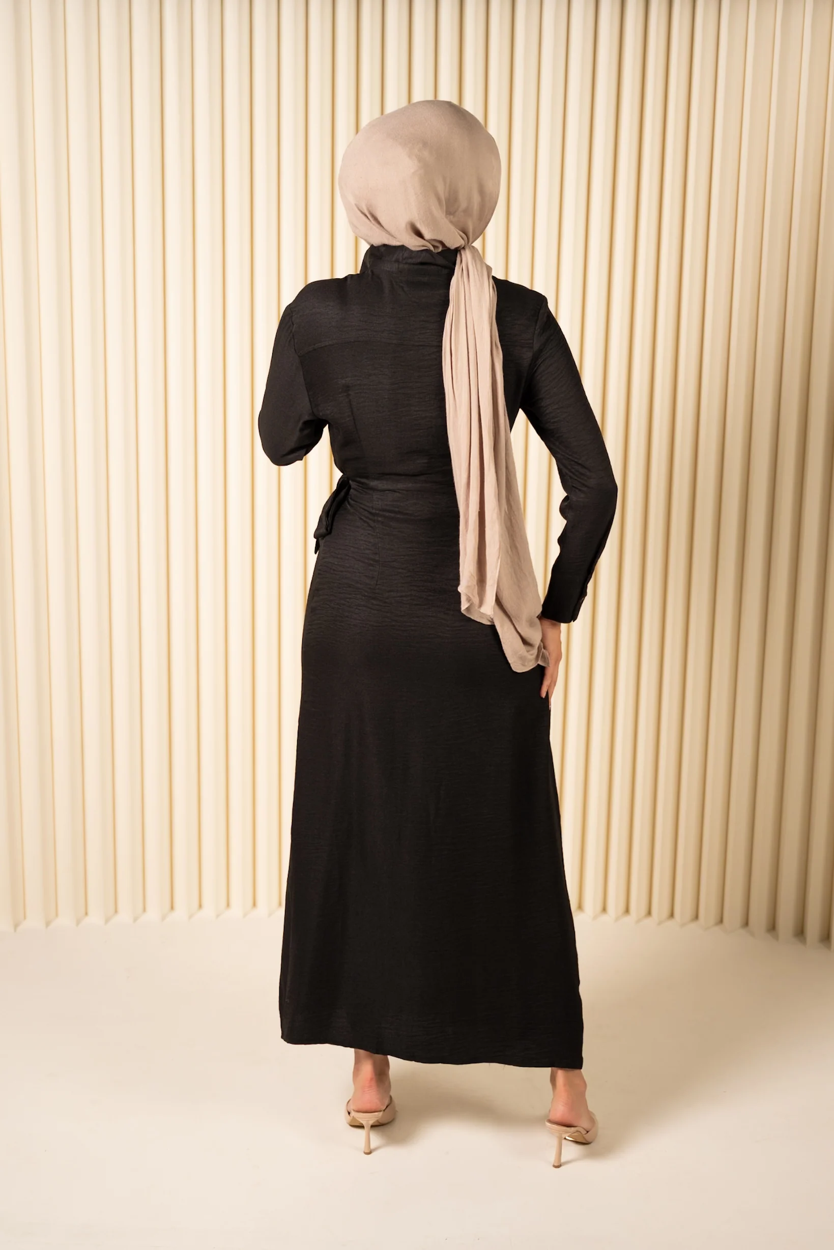 Denize Shirt Wrap Dress - Image 9