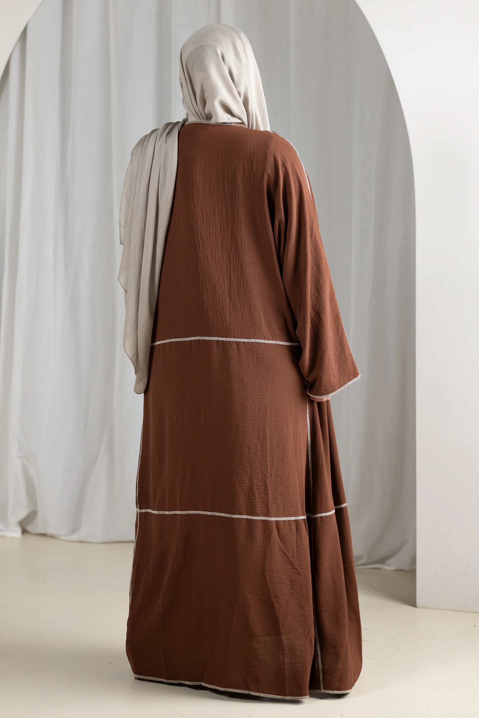 Dounya 3pc Abaya Set - Image 14