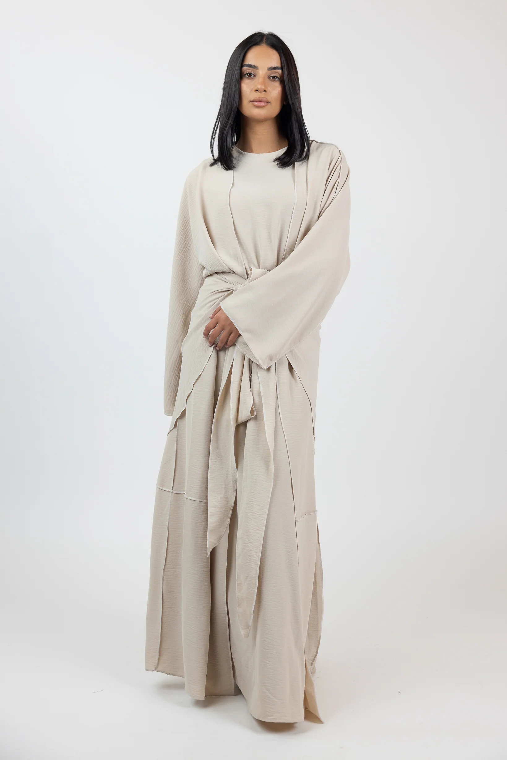 Dounya 3pc Abaya Set - Image 30