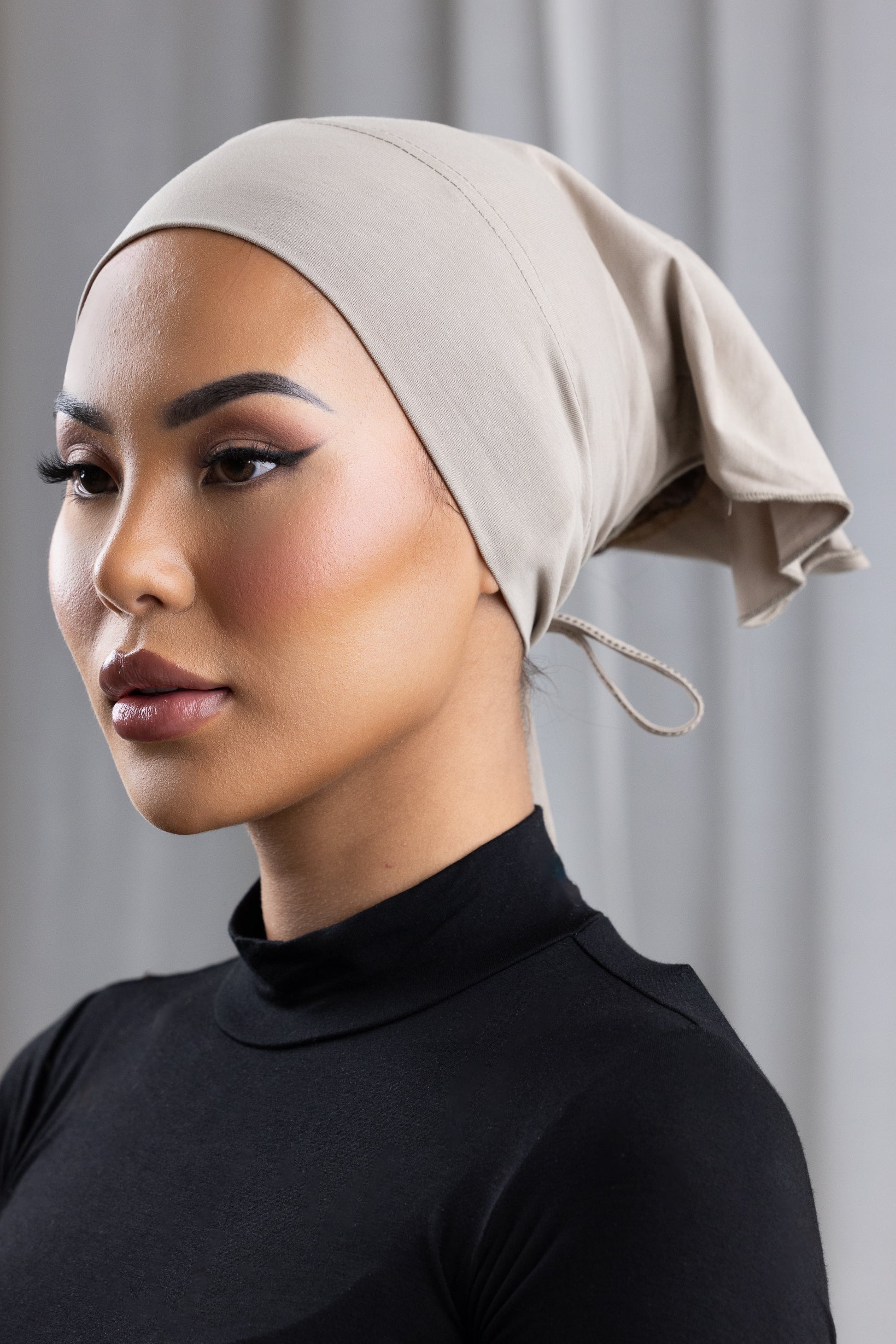 Drape Tie Back Cap - Dark Shades - Image 3