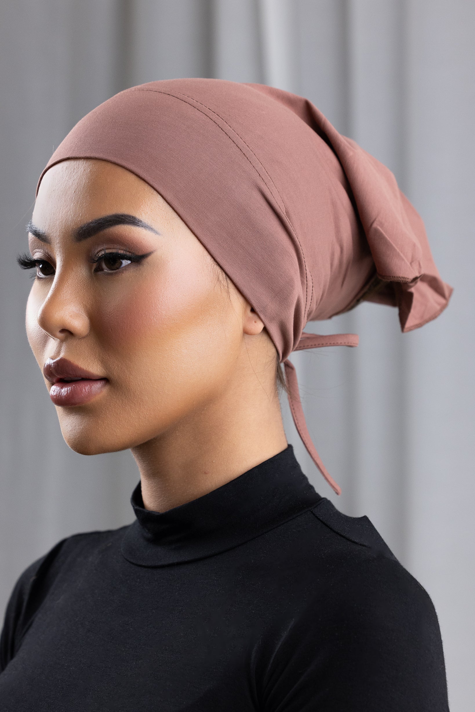 Drape Tie Back Cap - Dark Shades - Image 4