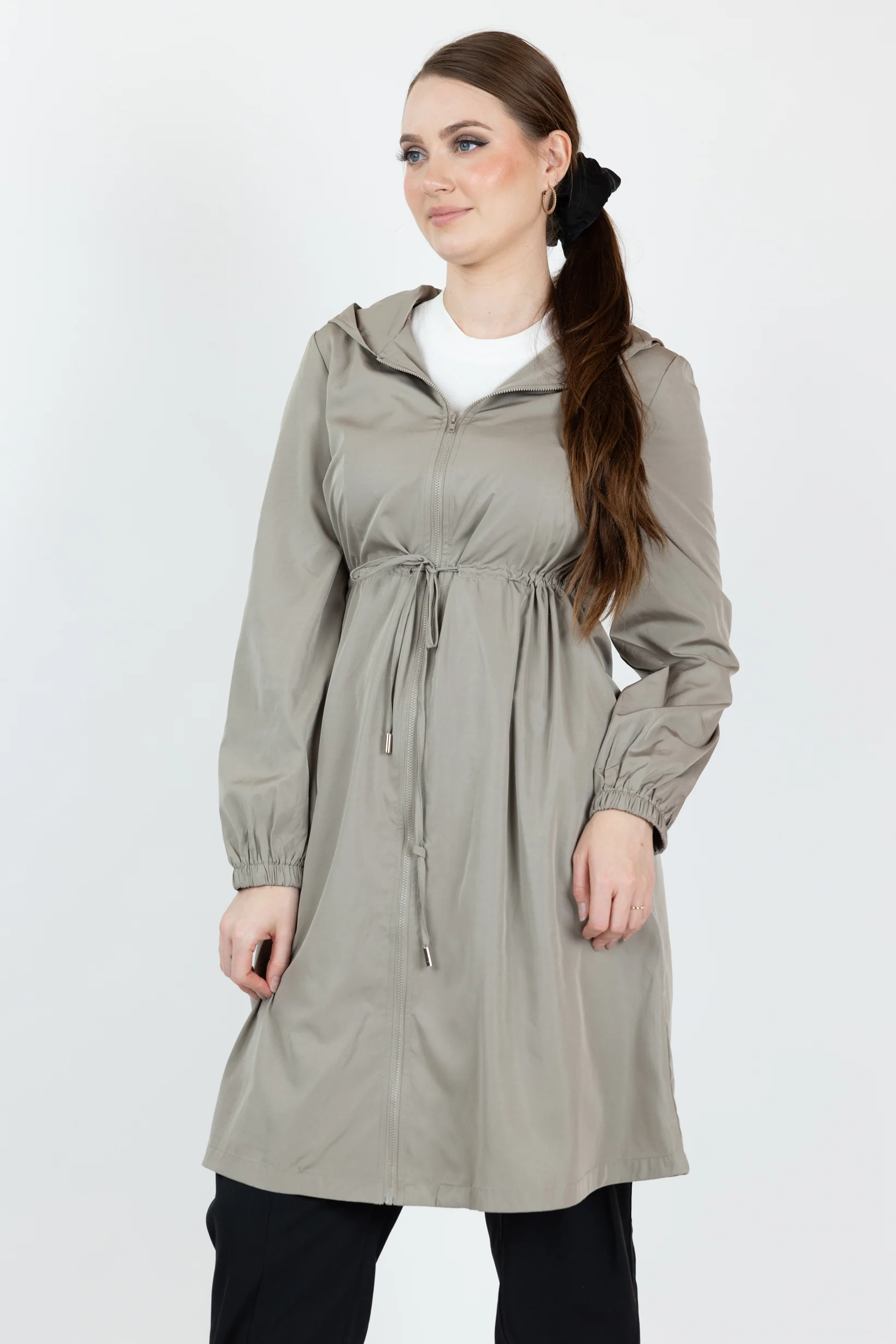 Drawstring Parachute Jacket - Image 2