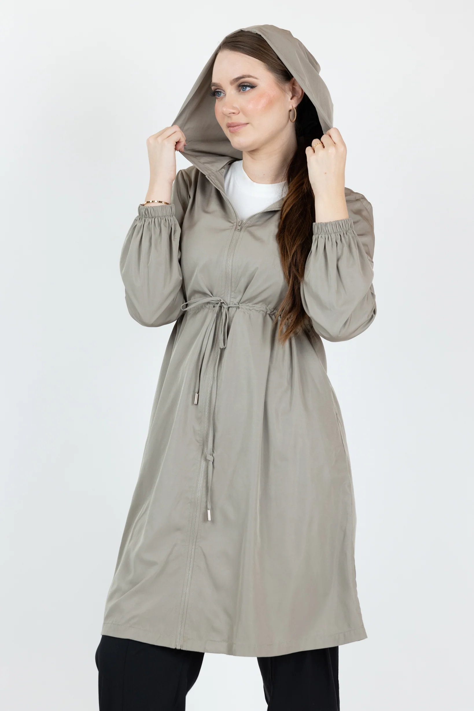 Drawstring Parachute Jacket - Image 3