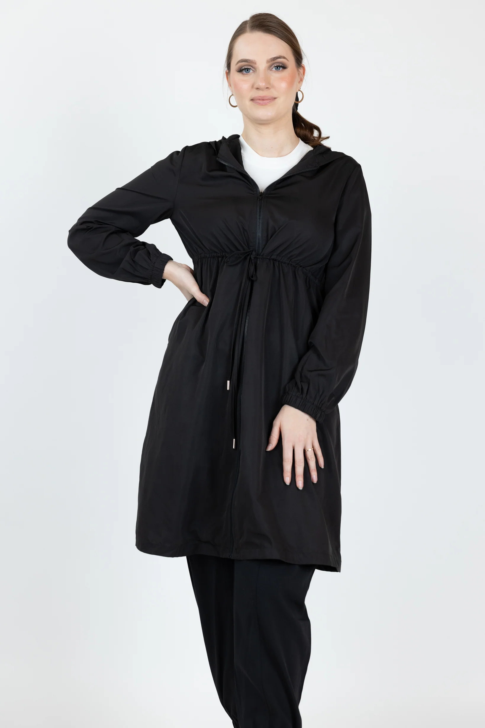Drawstring Parachute Jacket - Image 5