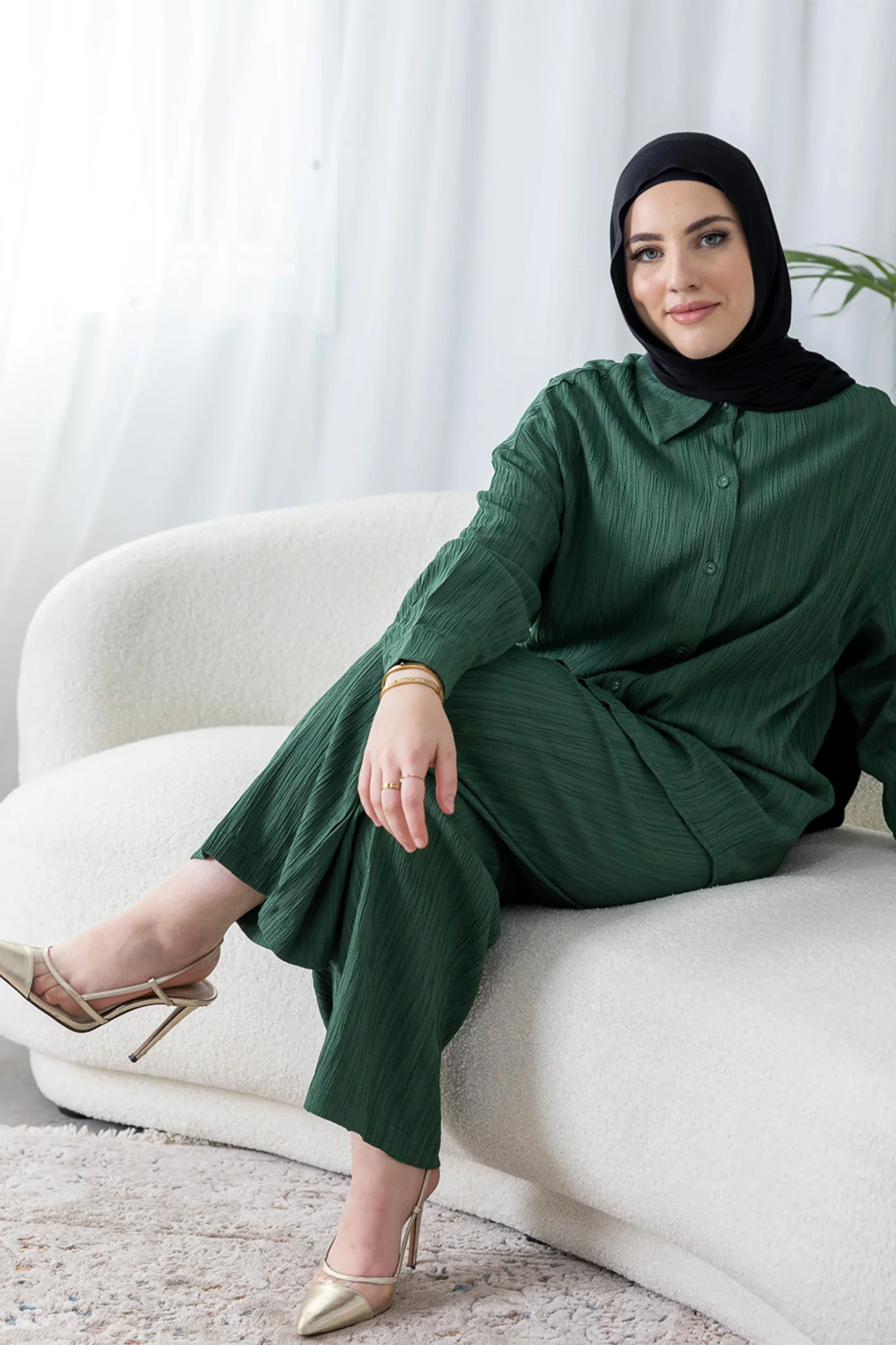 Dream Longline Textured Pants - Image 21