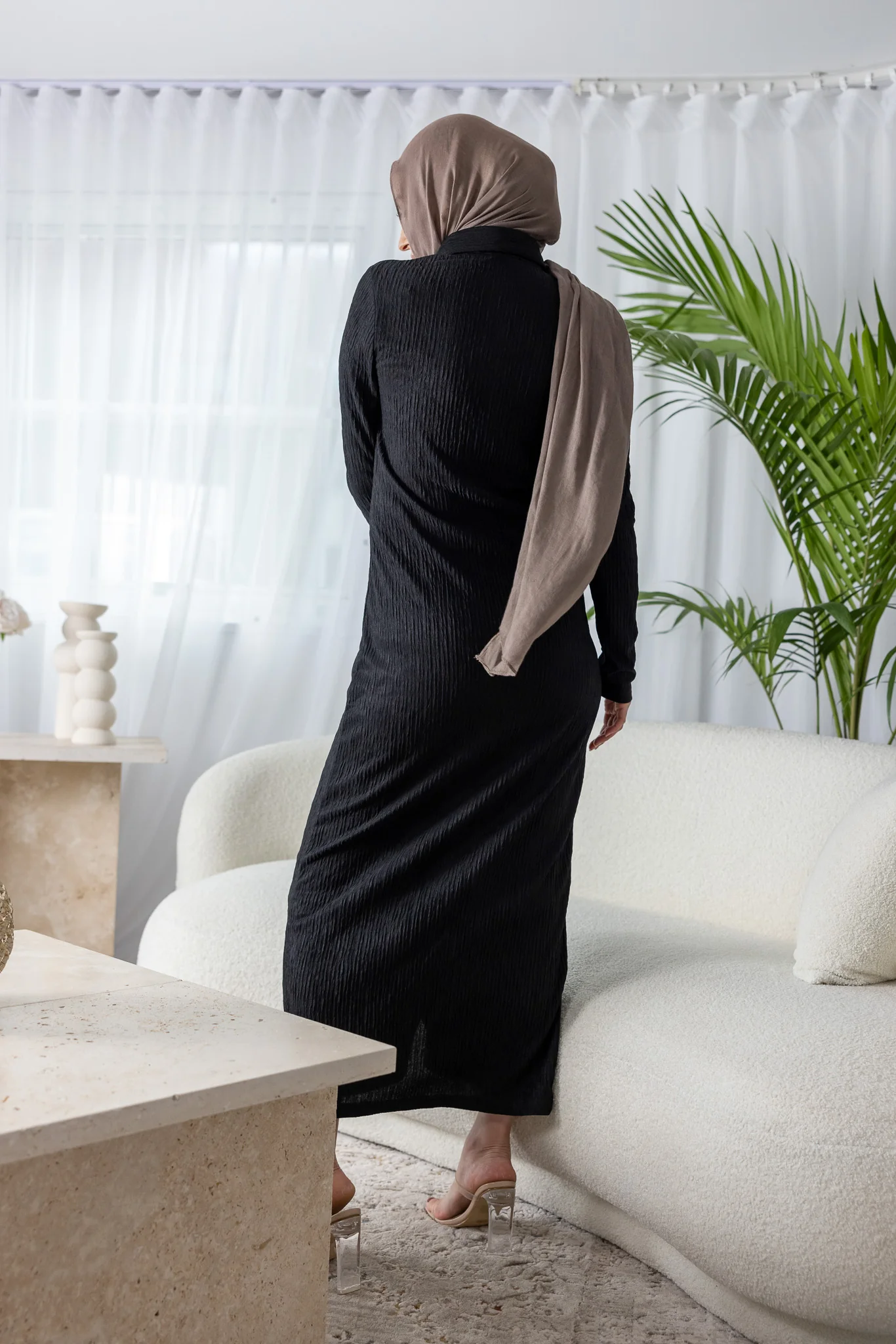Dream Textured Shirt Dress - Image 5