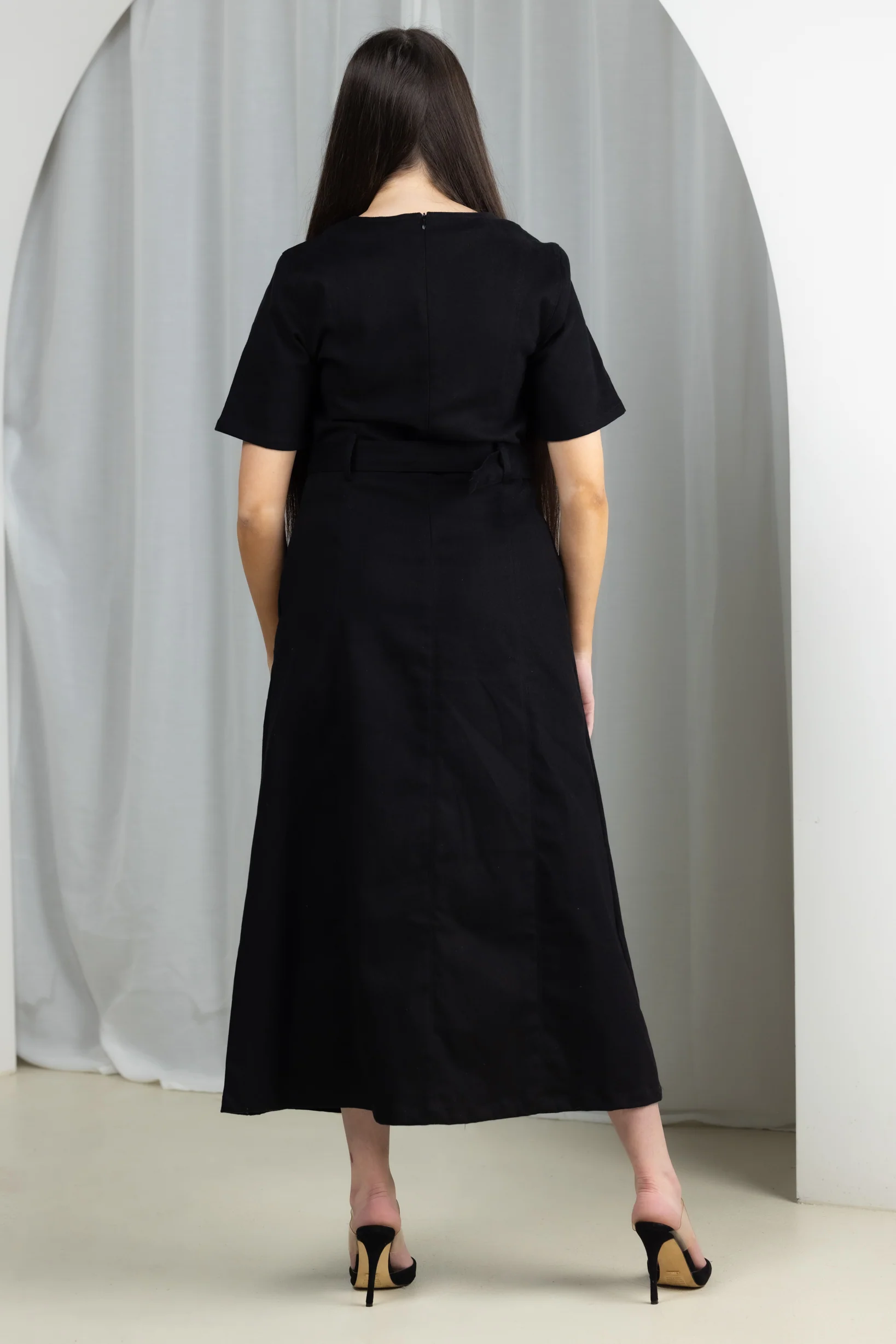 Ebonie Elastane Dress - Image 4