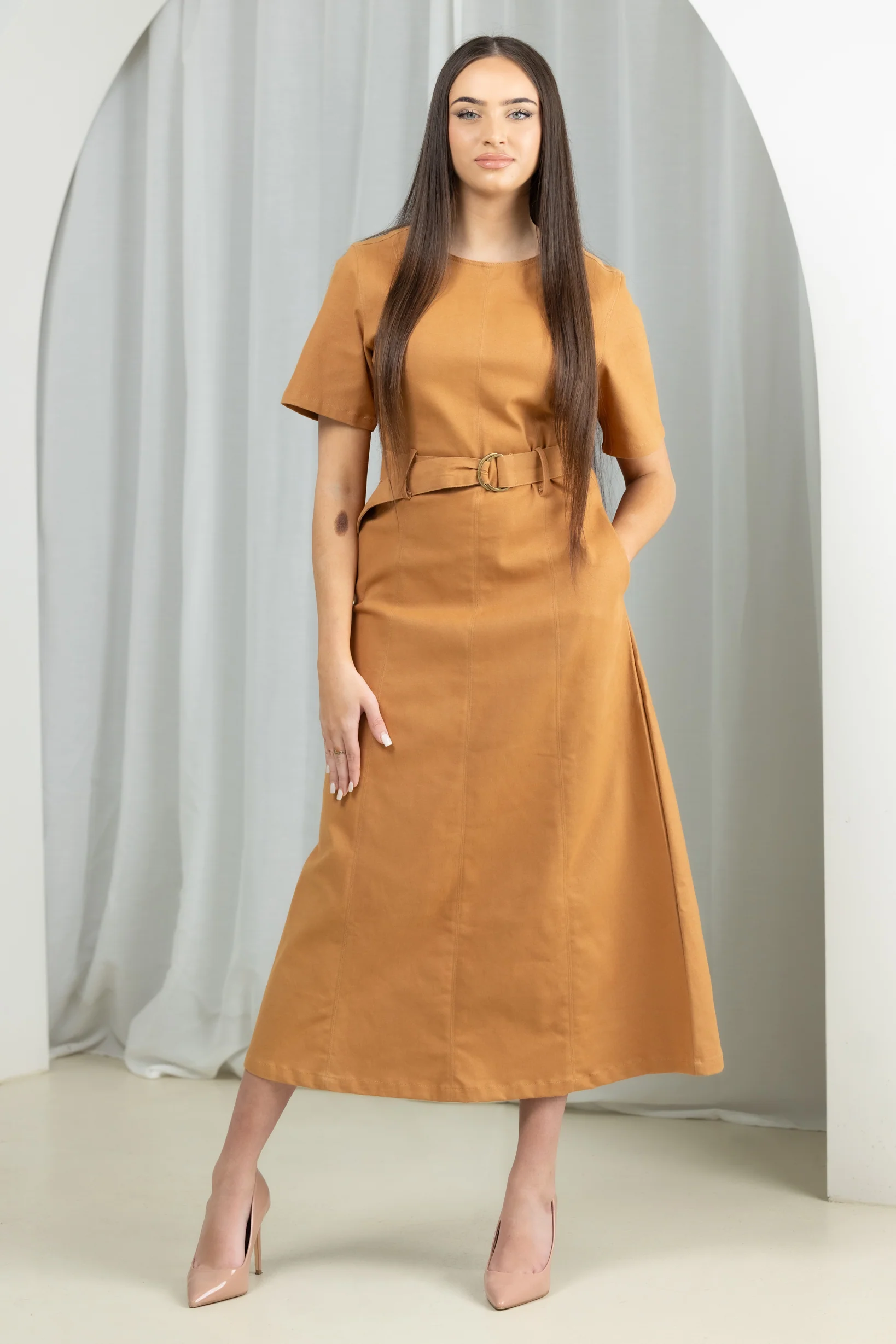 Ebonie Elastane Dress - Image 7