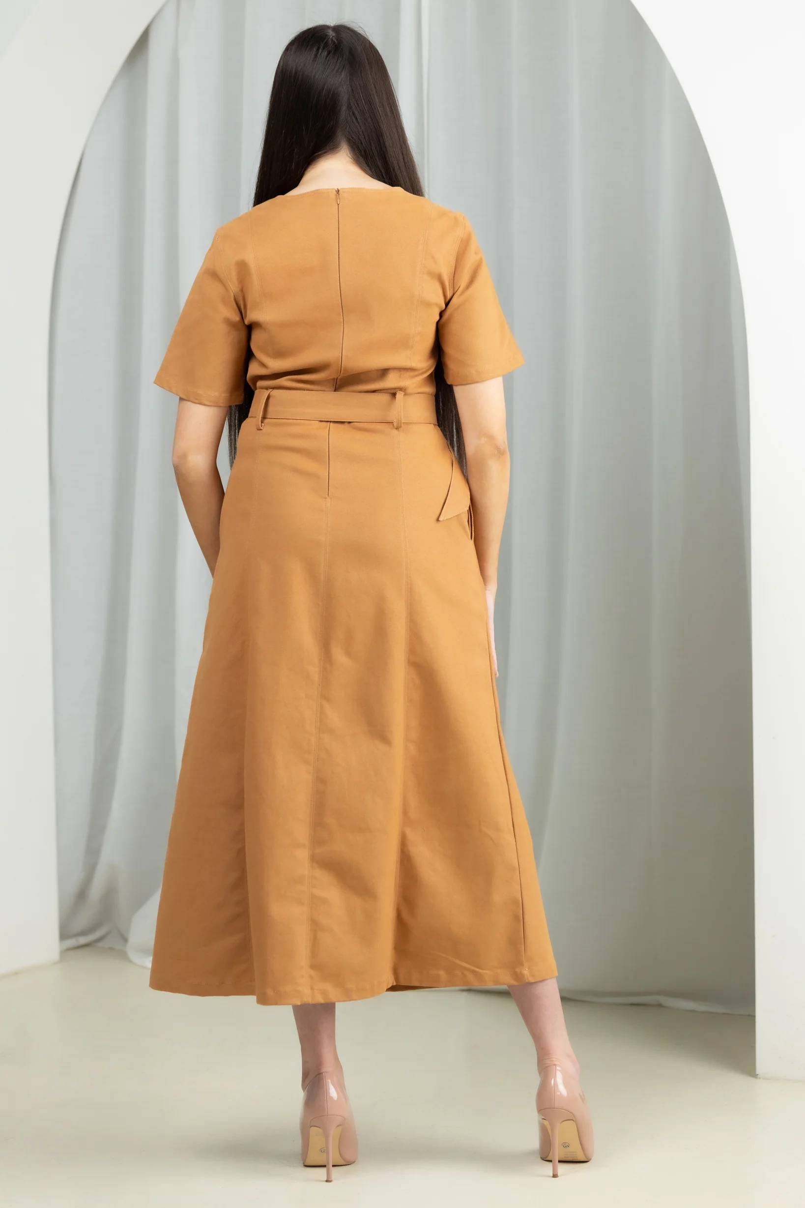 Ebonie Elastane Dress - Image 8