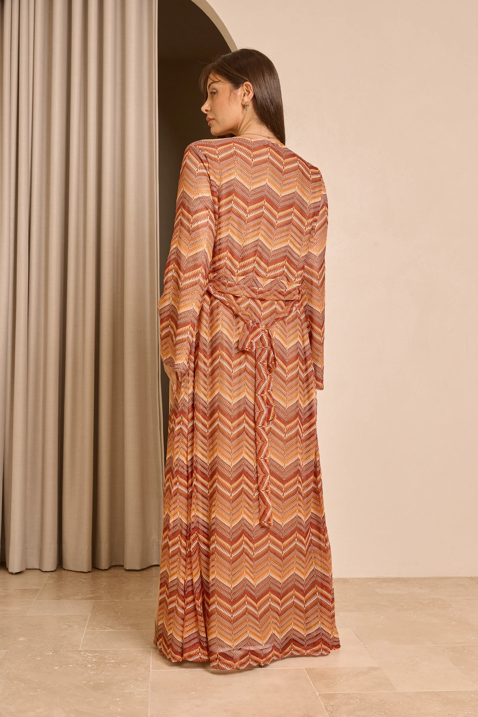 Èlan Chevron Muse Cardigan - Image 20