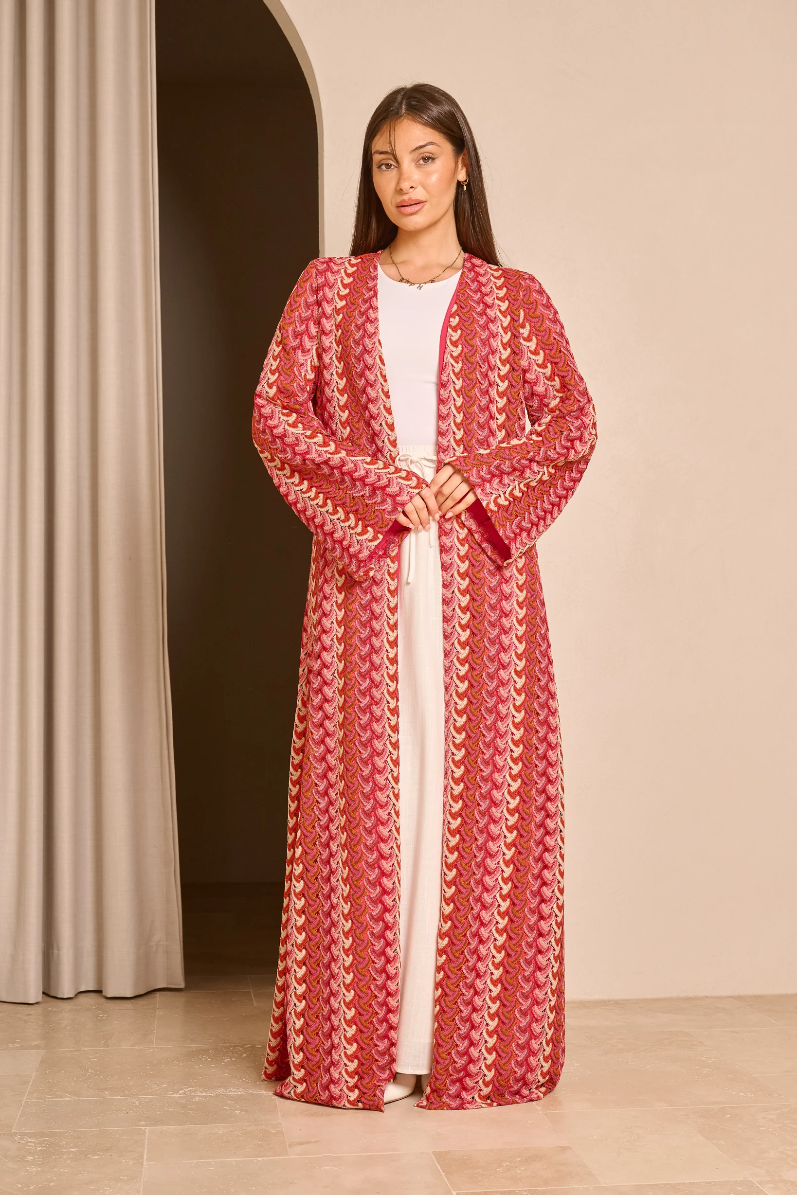 Èlan Chevron Muse Cardigan - Image 6