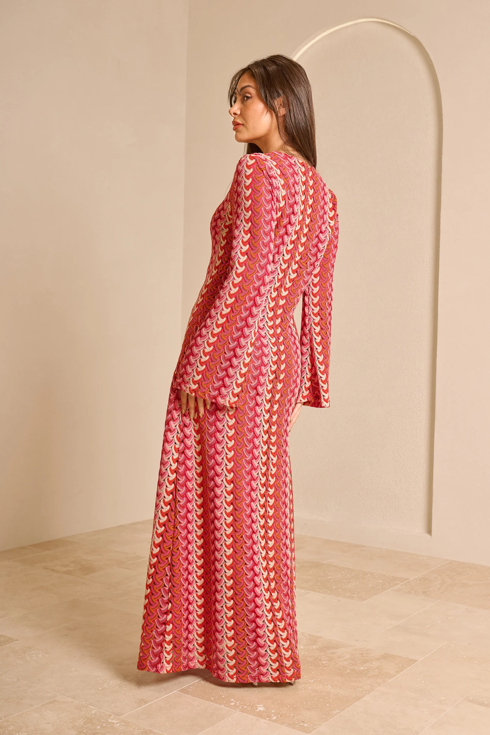 Èlan Chevron Muse Dress - Image 10