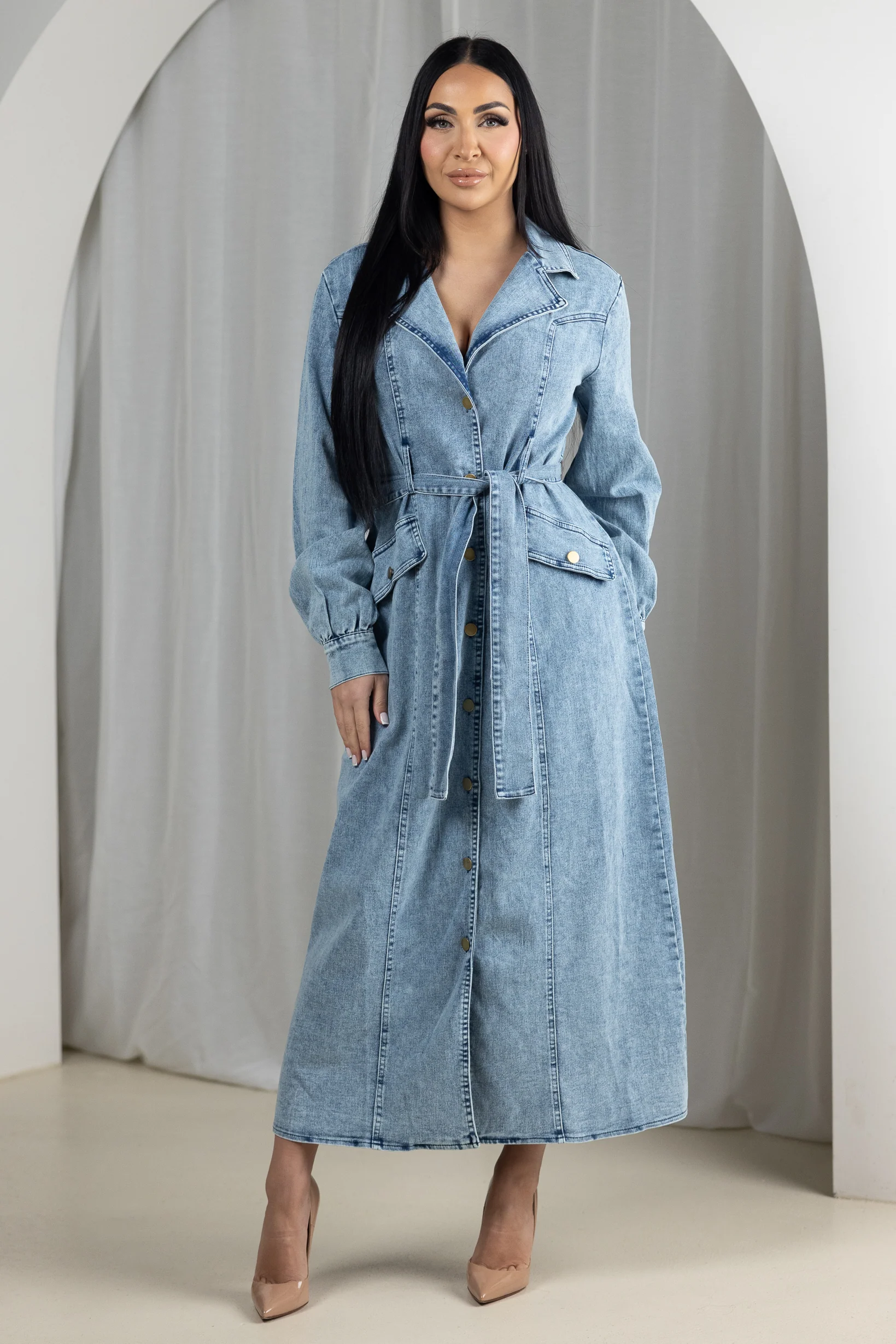 Elana Stitch Dress - Image 6
