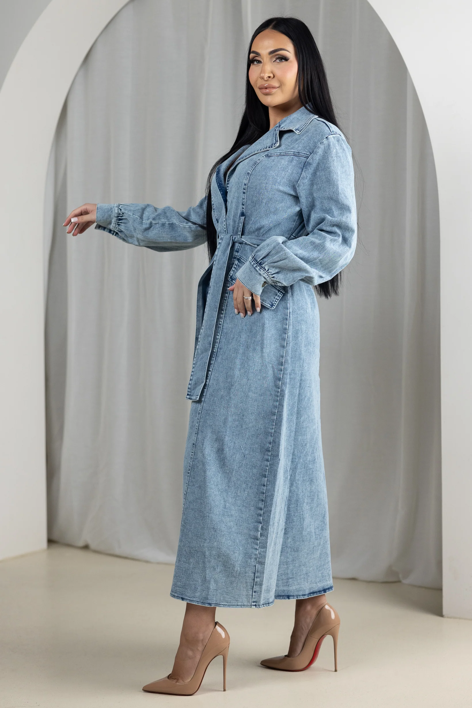 Elana Stitch Dress - Image 7